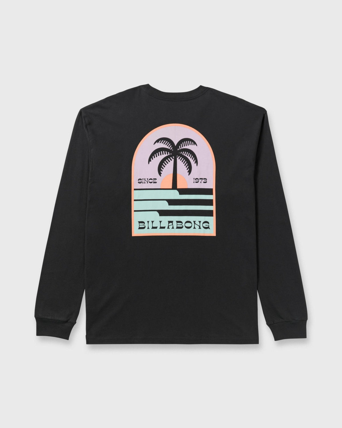 Billabong Portal Regular Long Sleeve T-Shirt - Washed Black