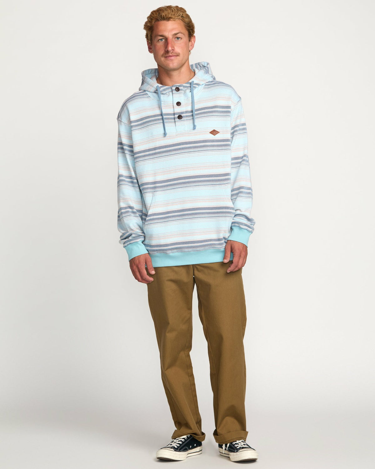 Billabong Rancho Pullover Sweatshirt - Ash Blue