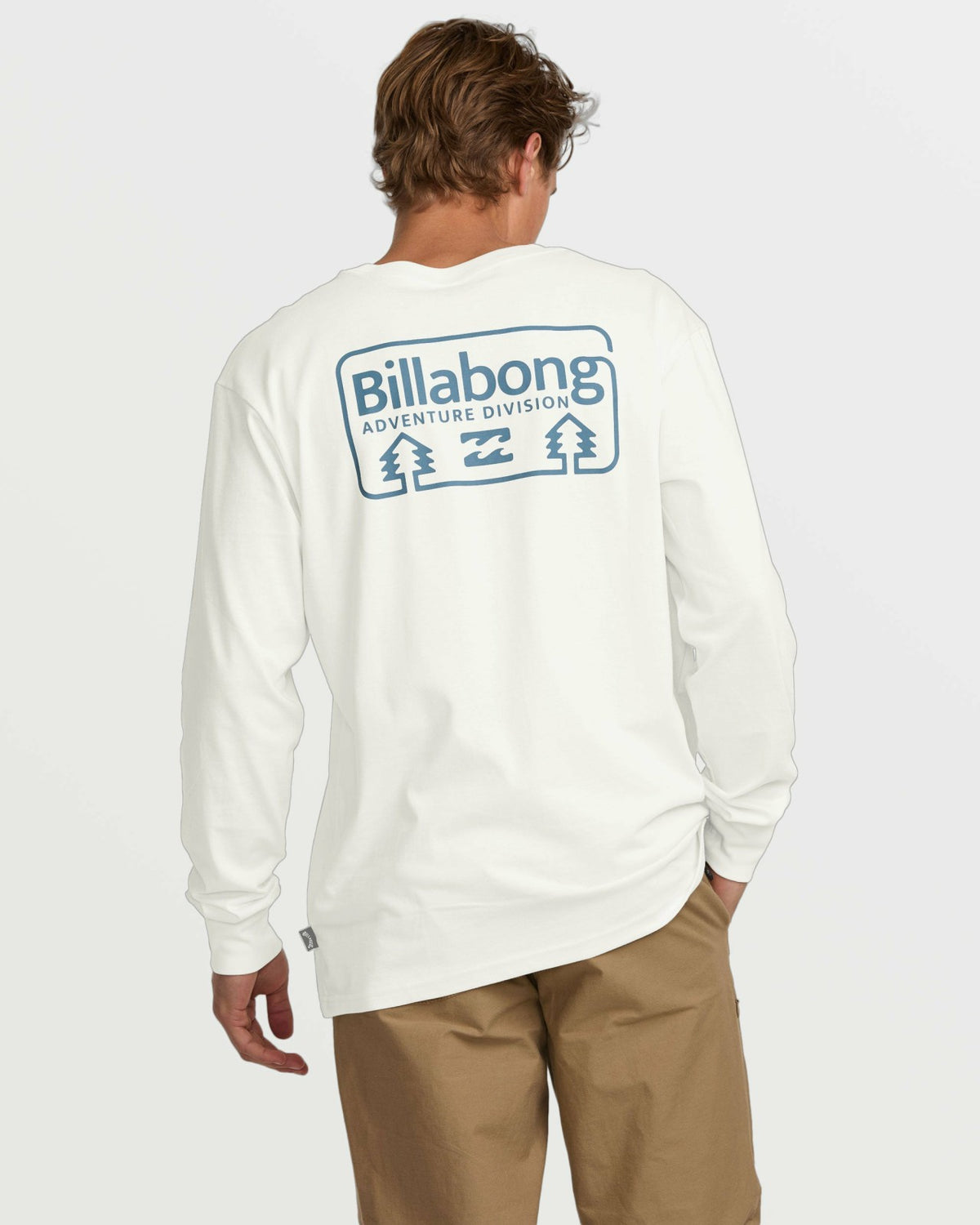 Billabong Range A/Div Long Sleeve Tee - Off White