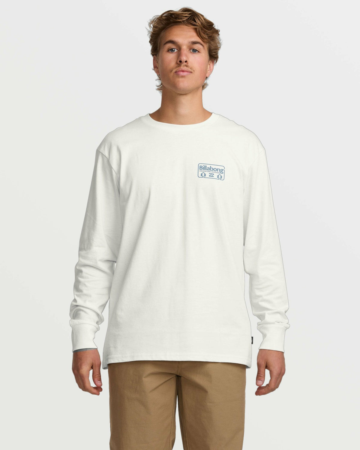 Billabong Range A/Div Long Sleeve Tee - Off White