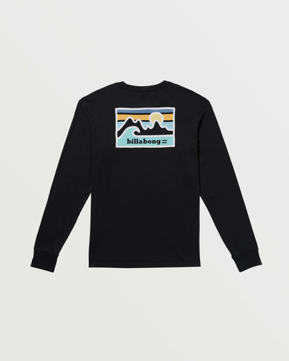 Billabong Range A/Div Long Sleeve Tee - Black