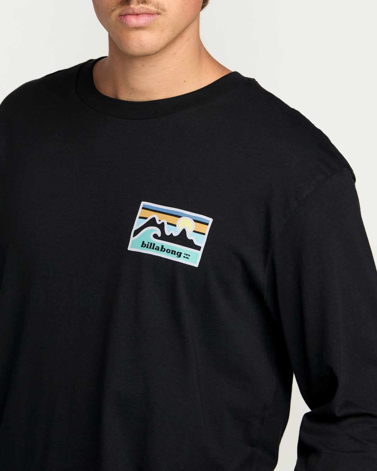 Billabong Range A/Div Long Sleeve Tee - Black