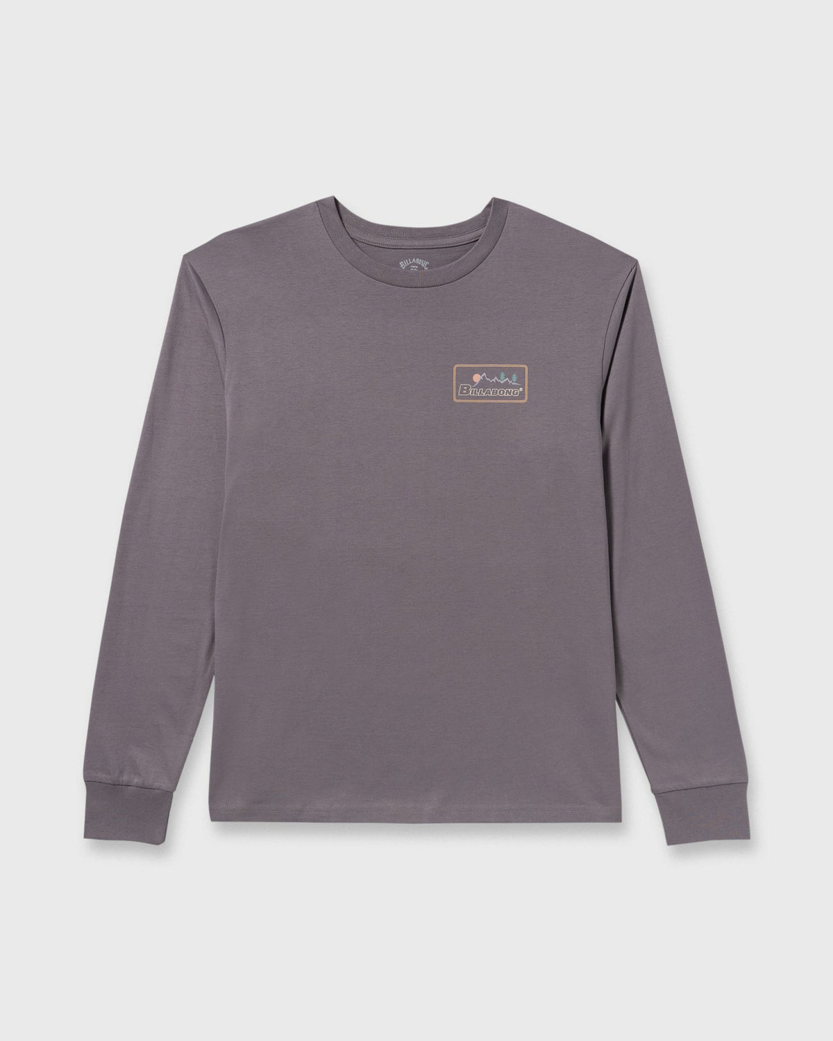 Billabong Range A/Div Long Sleeve T-Shirt - Grey Violet