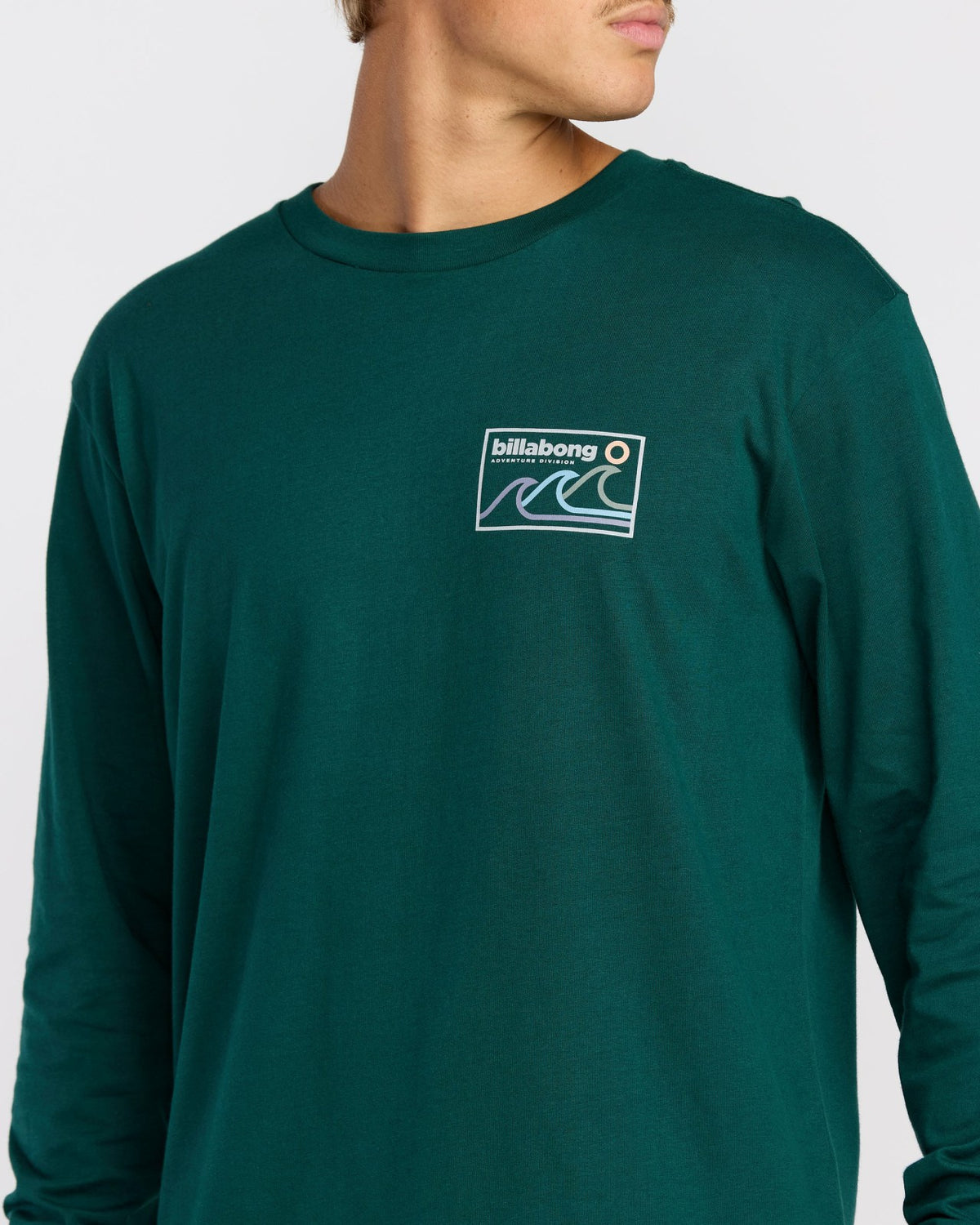 Billabong Range A/Div Long Sleeve T-Shirt - Spruce Green
