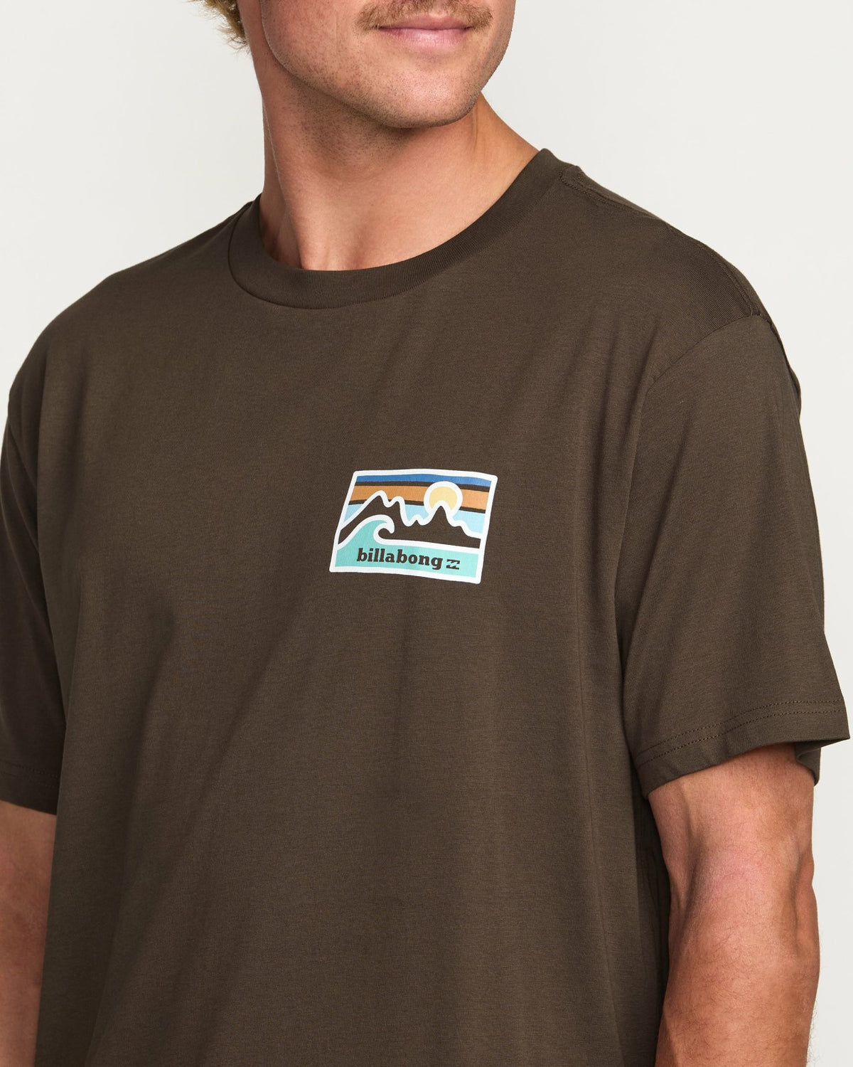 Billabong Range A/Div Tee - Chocolate