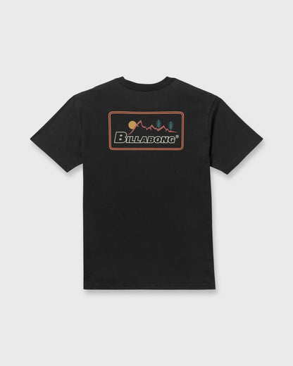 Billabong Range A/Div Short Sleeve T-Shirt - Black