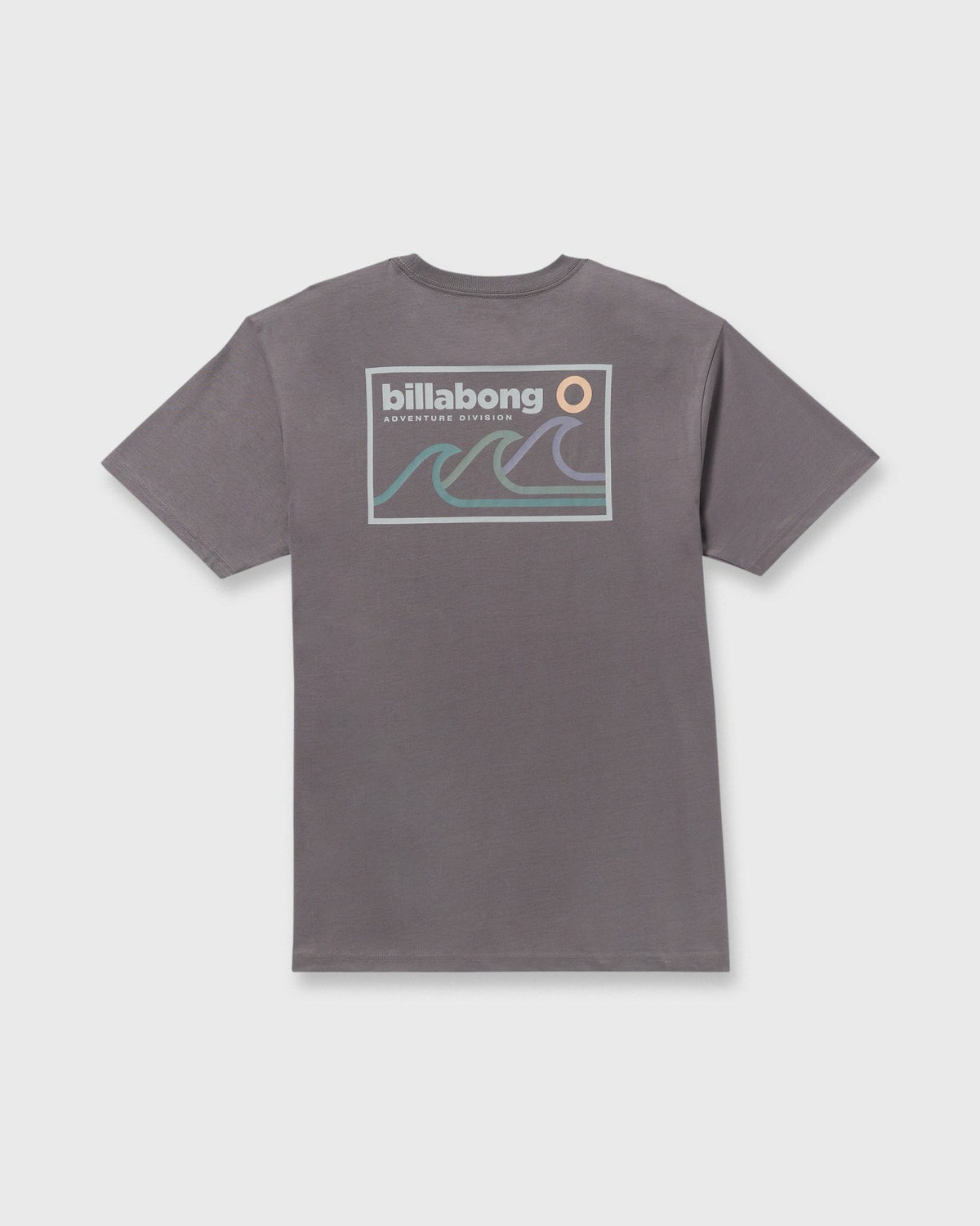 Billabong Range A/Div Short Sleeve T-Shirt - Grey Violet