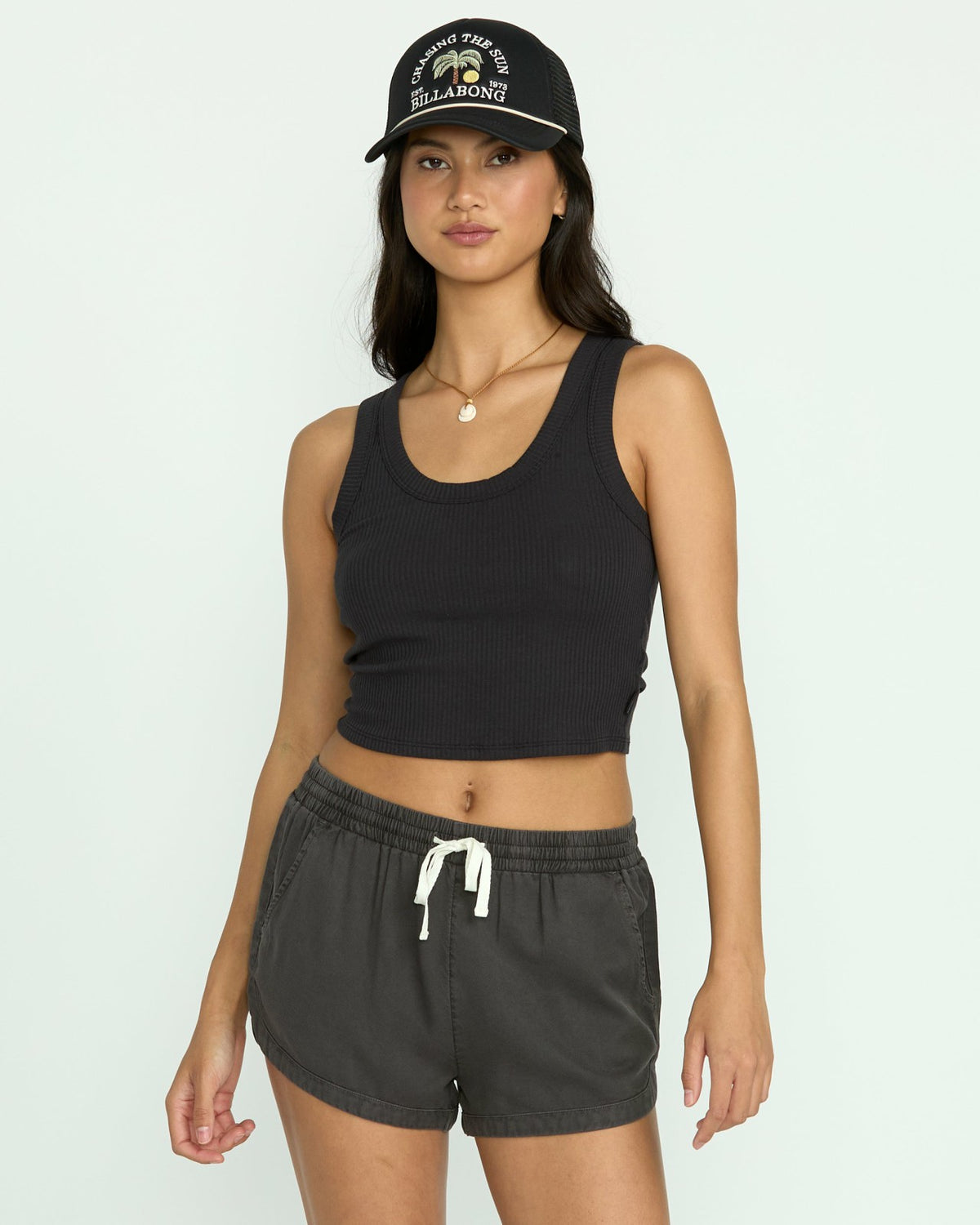 Billabong Rerun Tank - Black Sands