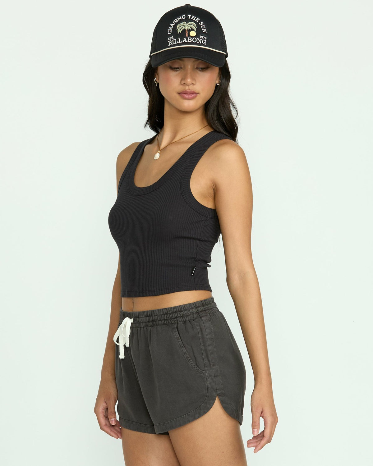 Billabong Rerun Tank - Black Sands