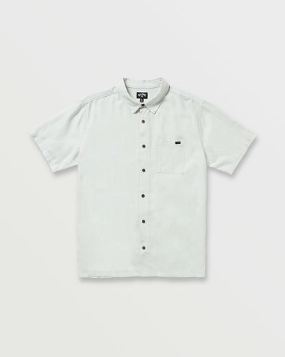 Billabong Ricardo Short Sleeve Shirt - Ash Blue