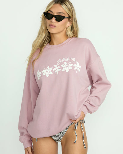 Billabong Ride In Crew Sweatshirt - Haze