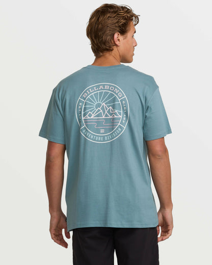 Billabong Rockies A/Div Tee - Glacier Blue