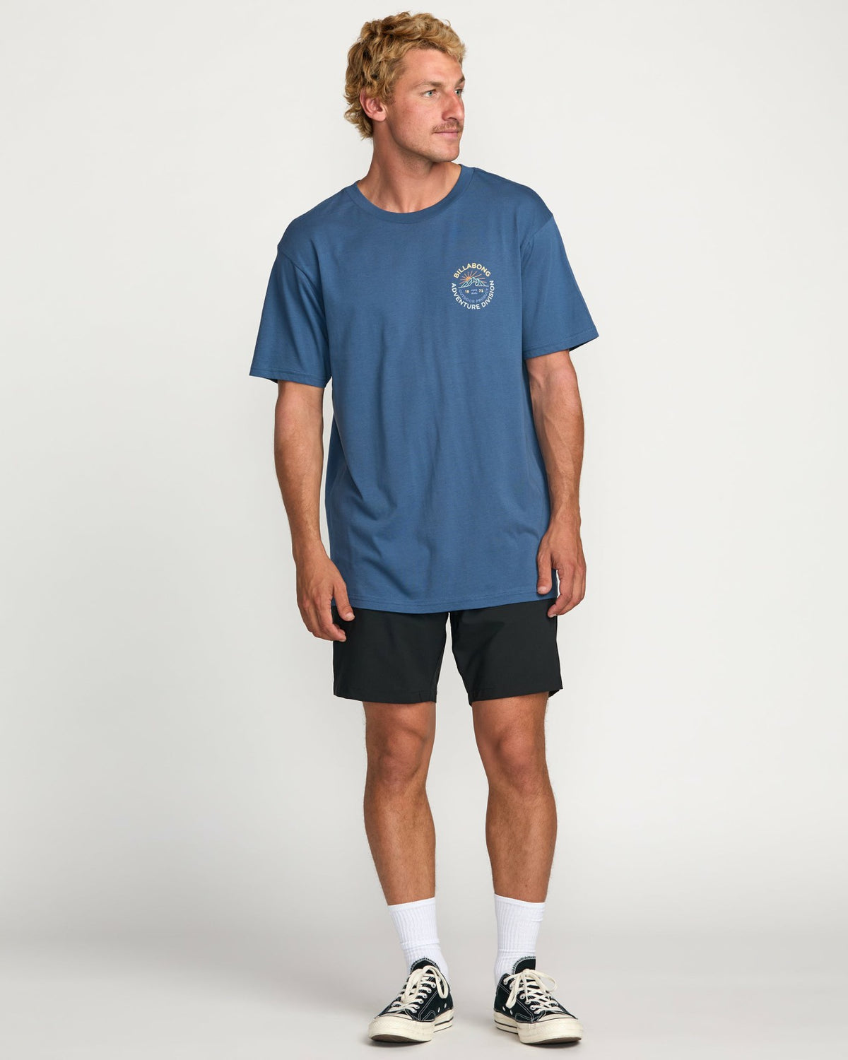 Billabong Rockies A/Div Tee - Deep Blue