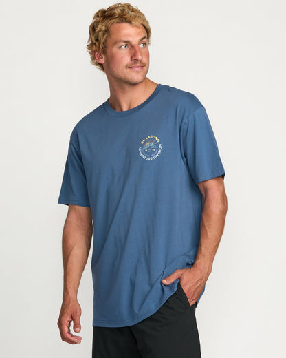Billabong Rockies A/Div Tee - Deep Blue