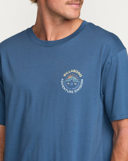 Billabong Rockies A/Div Tee - Deep Blue