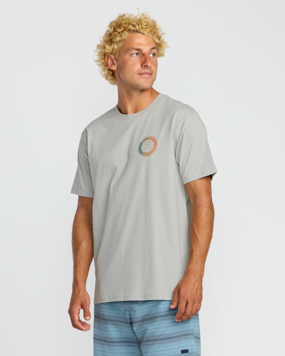 Billabong Rockies A/Div Short Sleeve T-Shirt - Silver