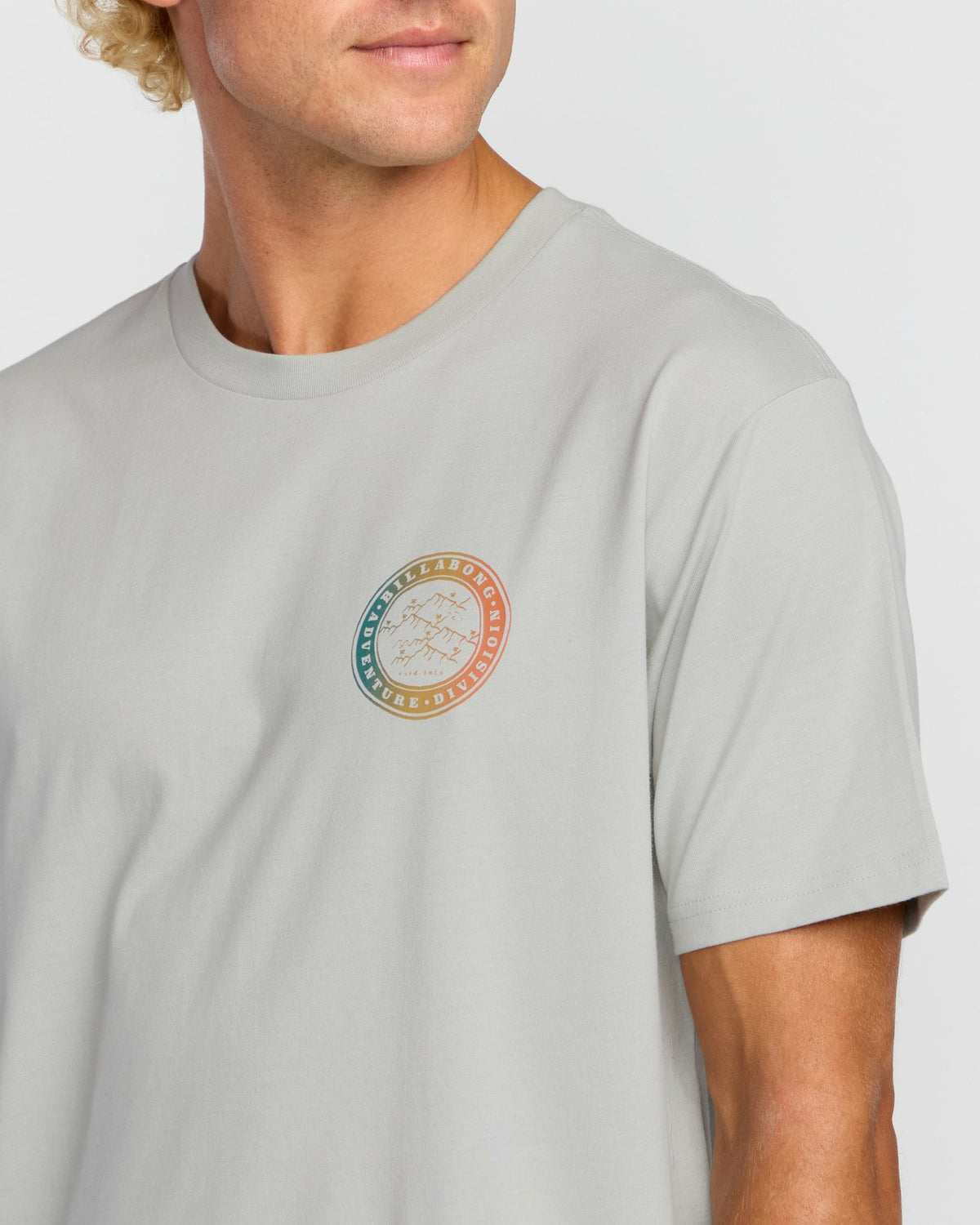 Billabong Rockies A/Div Short Sleeve T-Shirt - Silver