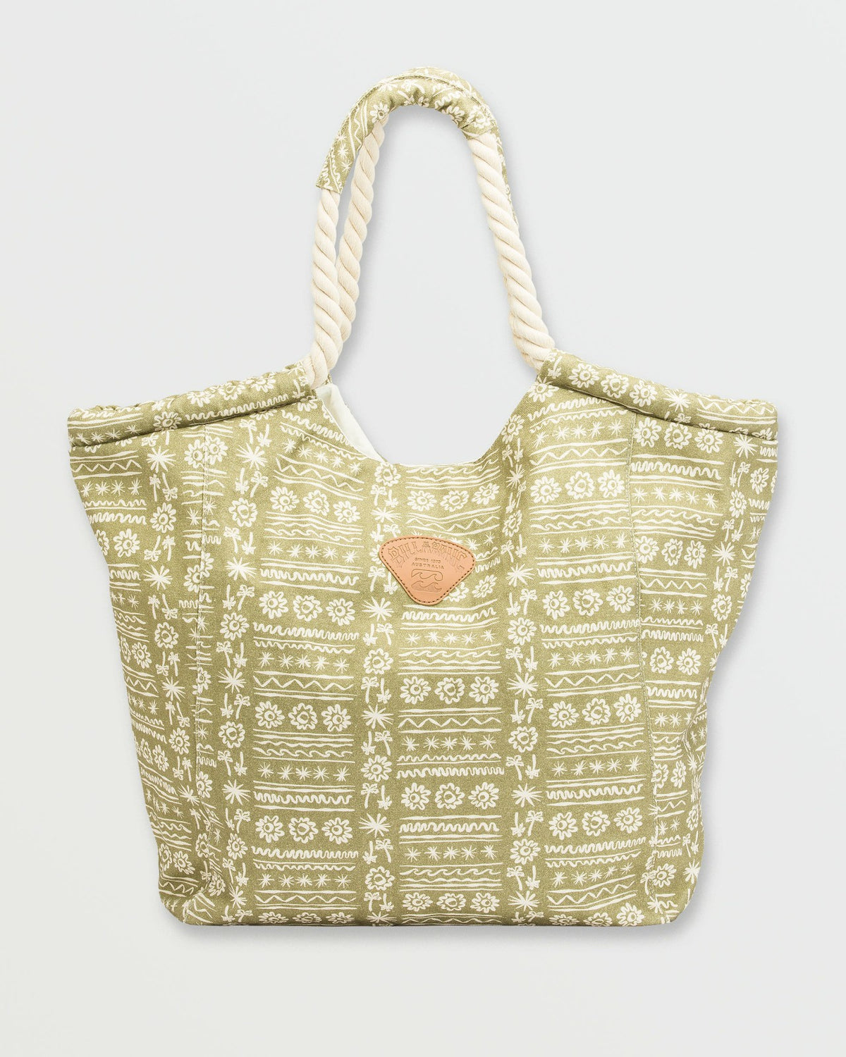 Billabong Rope Tote Bag - Green Tea