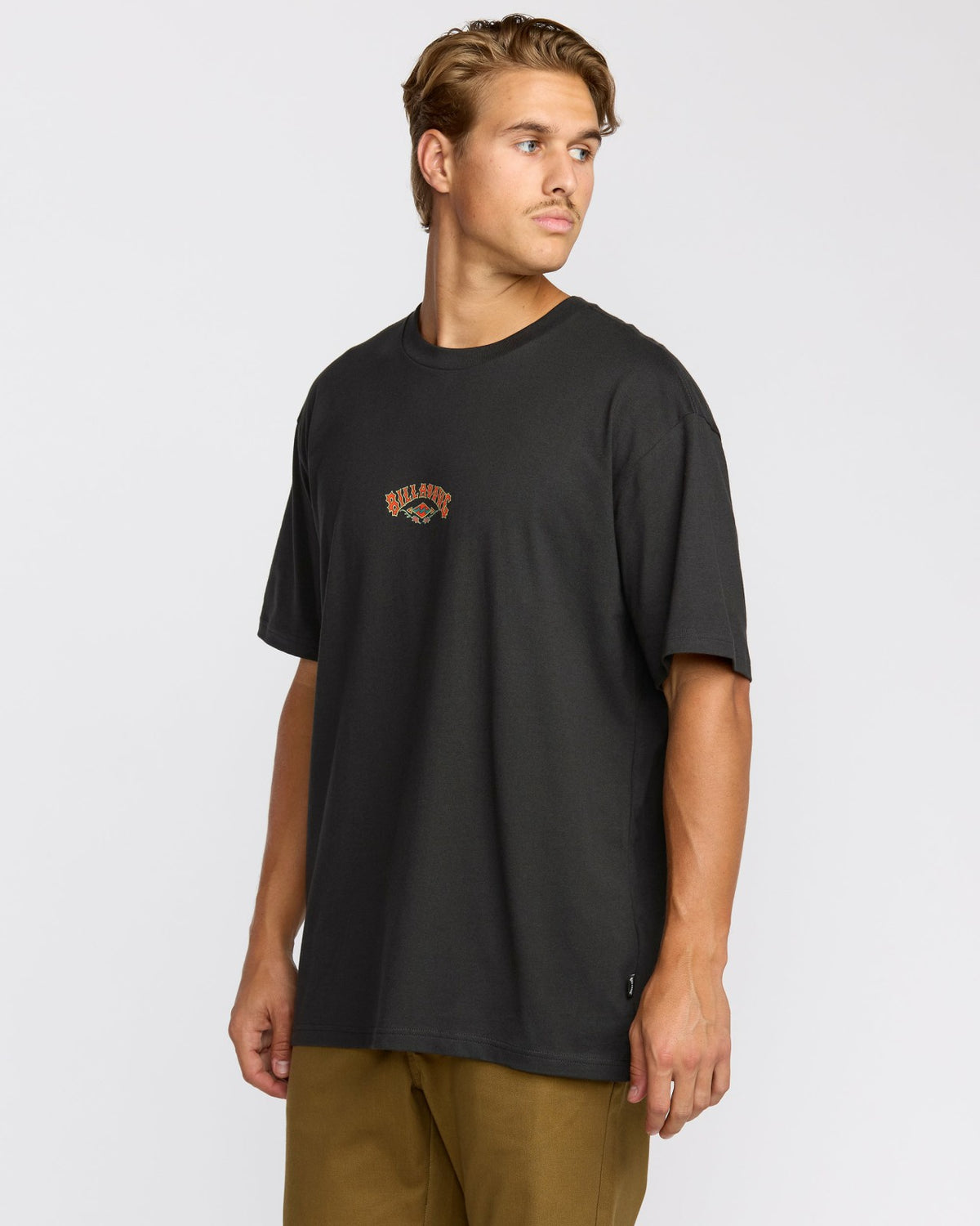 Billabong Rose Arch Regular Short Sleeve T-Shirt - Washed Black