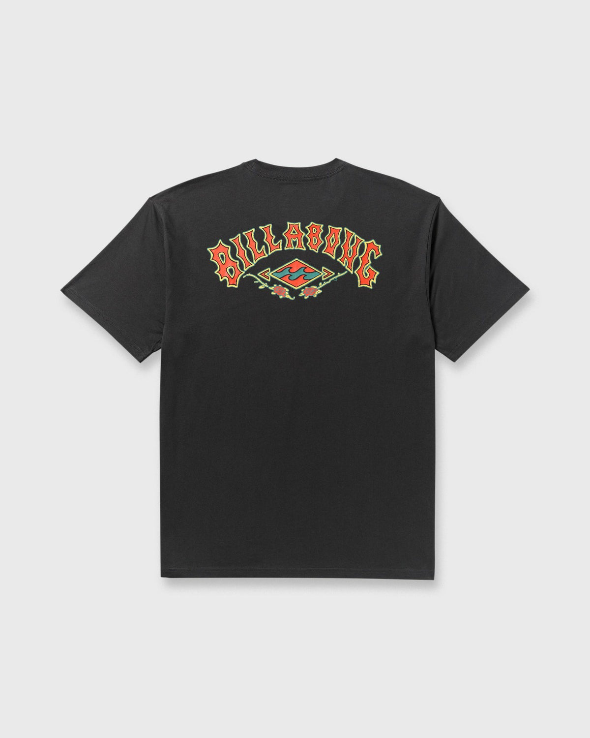Billabong Rose Arch Regular Short Sleeve T-Shirt - Washed Black