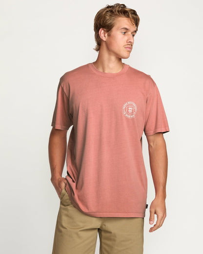 Billabong Rotation Premium Wave Wash Tee - Dusty Rose