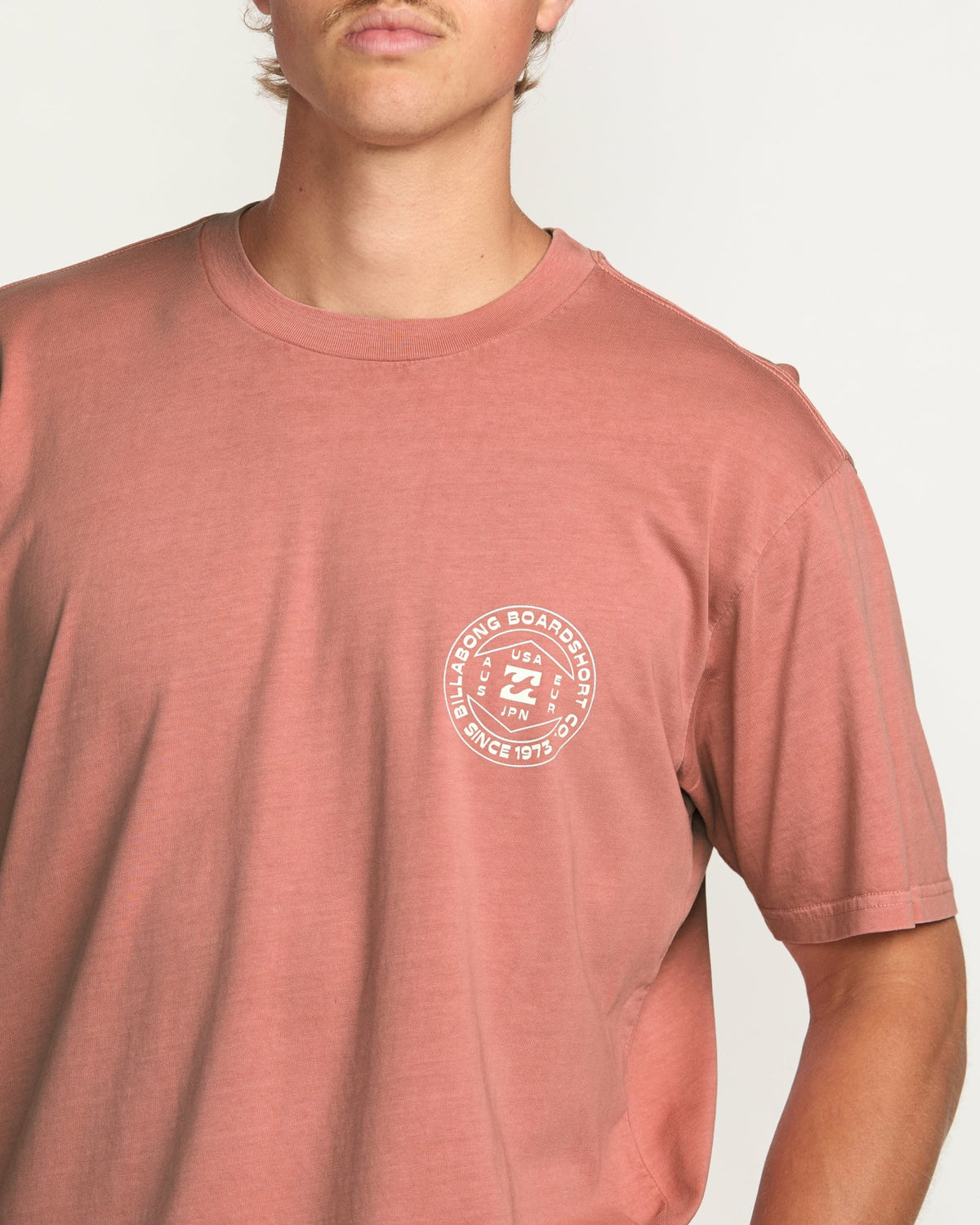 Billabong Rotation Premium Wave Wash Tee - Dusty Rose