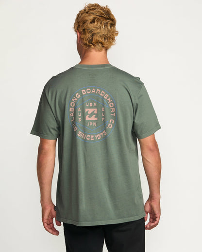 Billabong Rotation Premium Wave Wash Tee - Pine