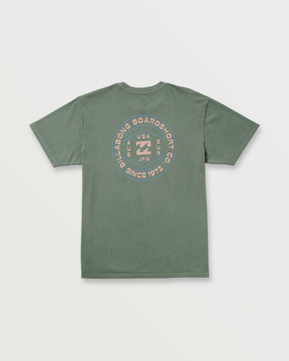 Billabong Rotation Premium Wave Wash Tee - Pine