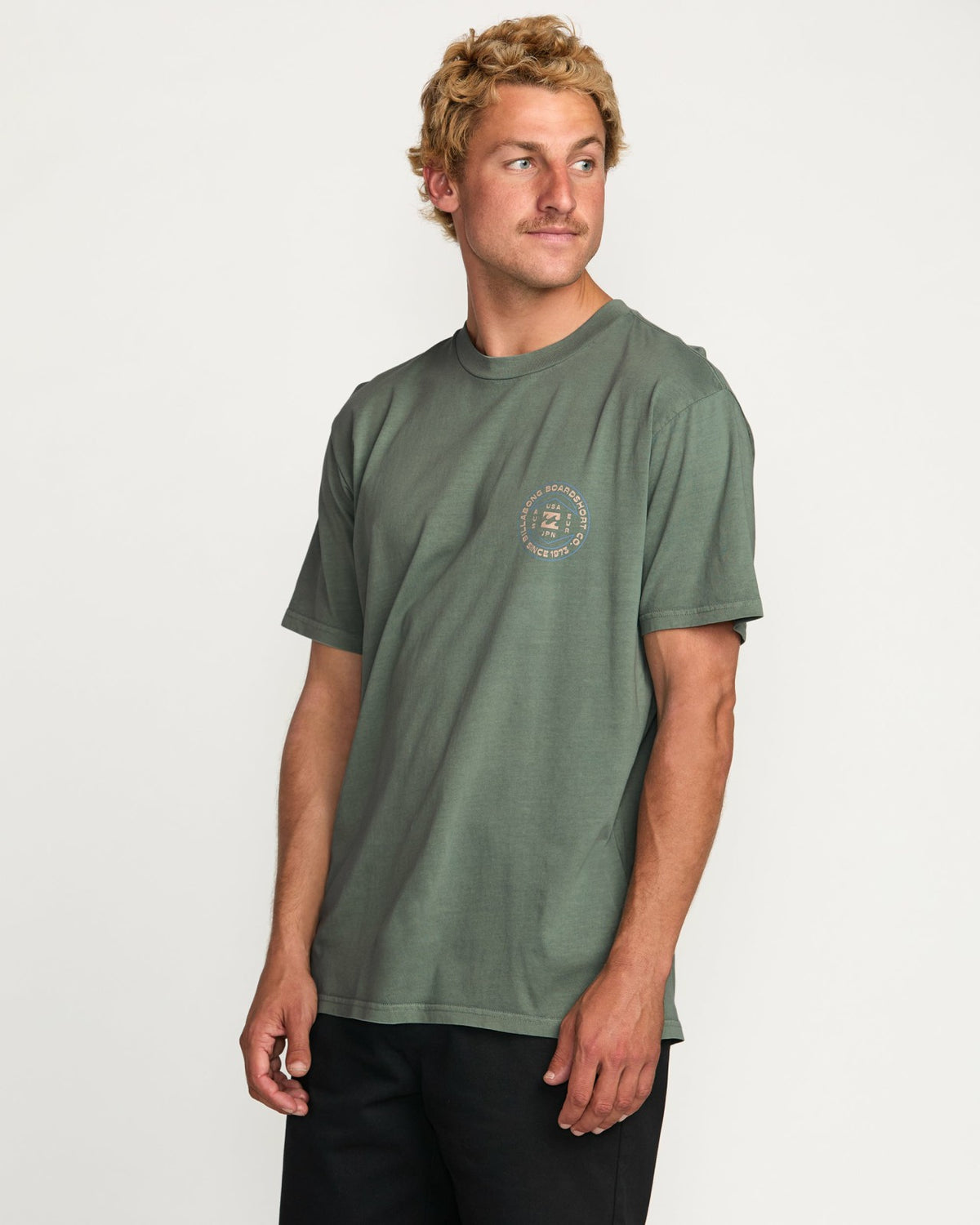 Billabong Rotation Premium Wave Wash Tee - Pine
