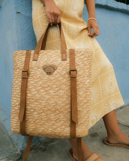 Billabong Ruhl Plage Straw Bag - Tan