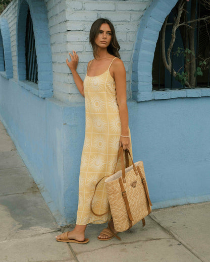 Billabong Ruhl Plage Straw Bag - Tan