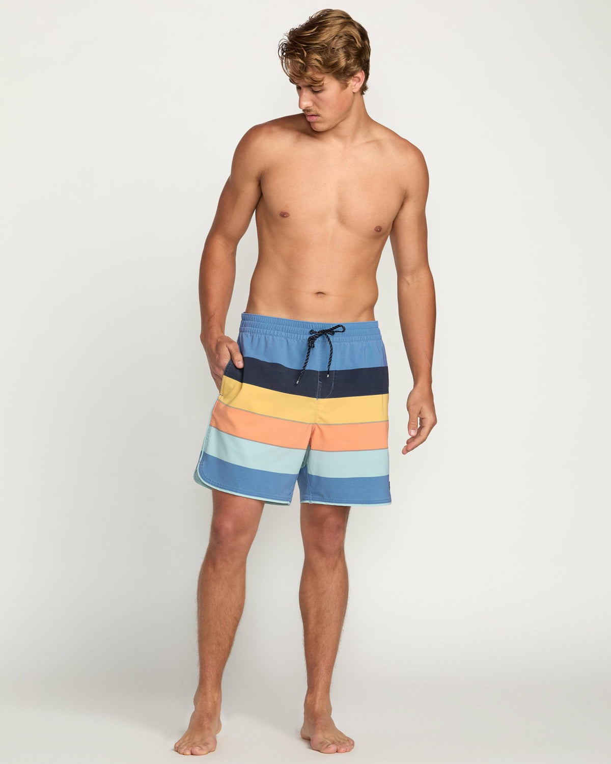 Billabong Sandbar Laybacks 17" Trunks - Carolina Blue