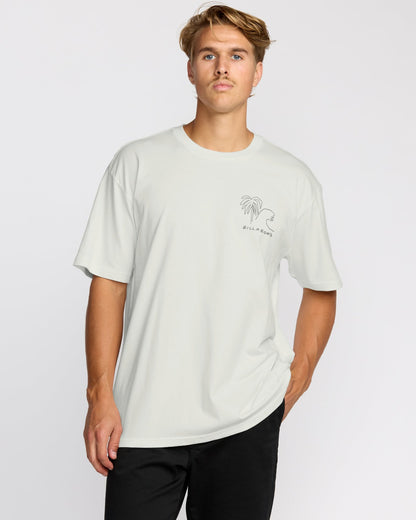 Billabong Scenes Regular Short Sleeve T-Shirt - Off White