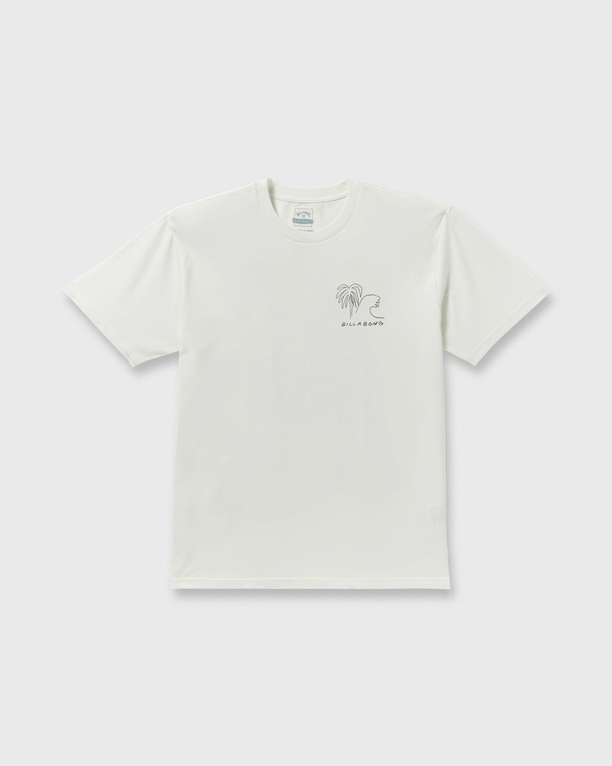 Billabong Scenes Regular Short Sleeve T-Shirt - Off White