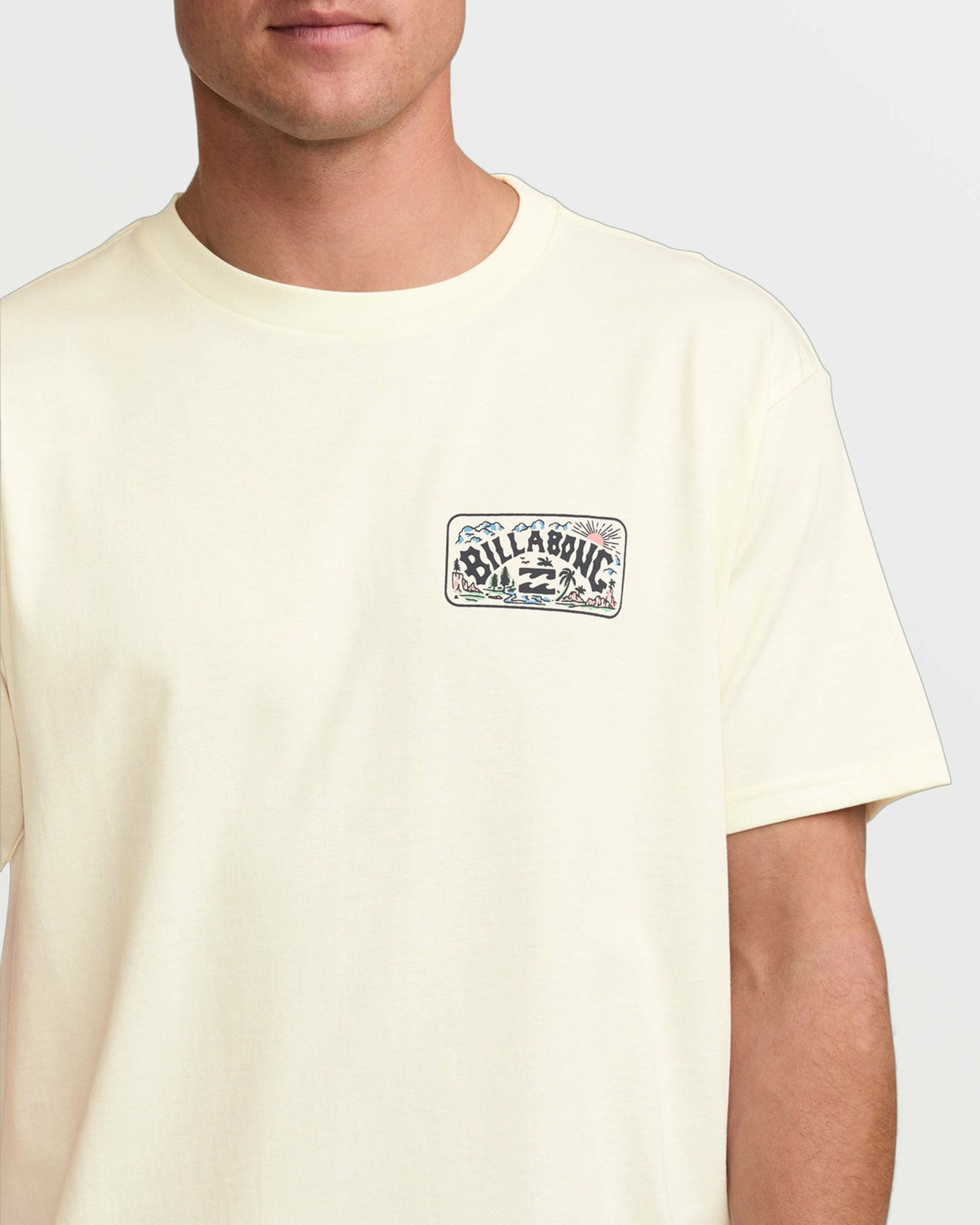 Billabong Scenic Arch A/Div Tee - Off White