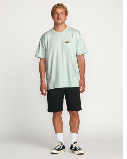 Billabong Segment Regular Tee - Ash Blue