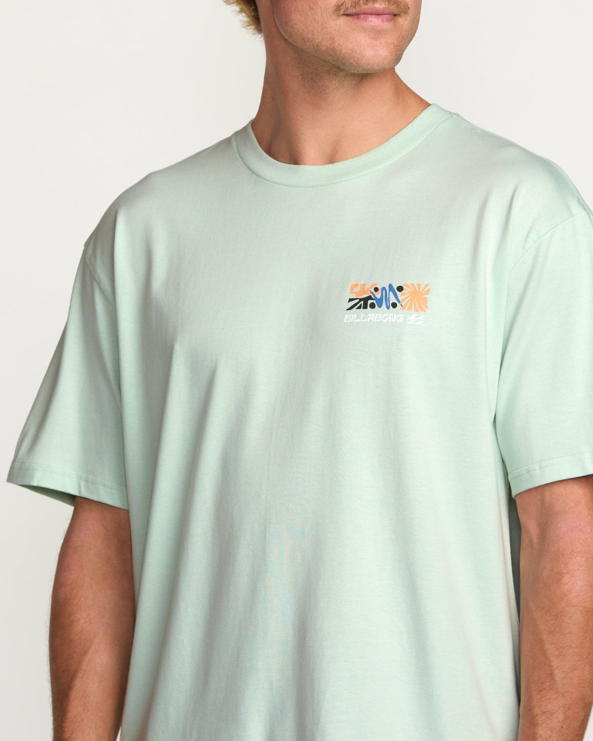 Billabong Segment Regular Tee - Ash Blue