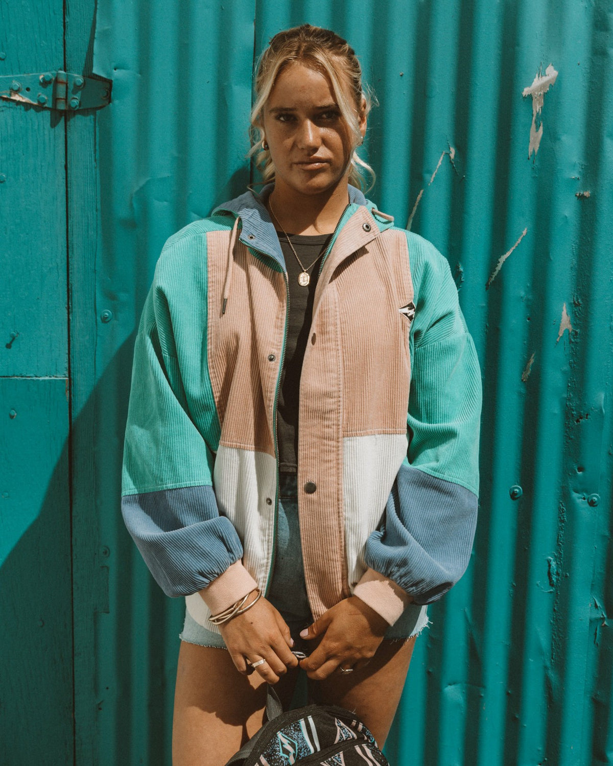 Billabong Set The Tone Jacket - Aqua Haze