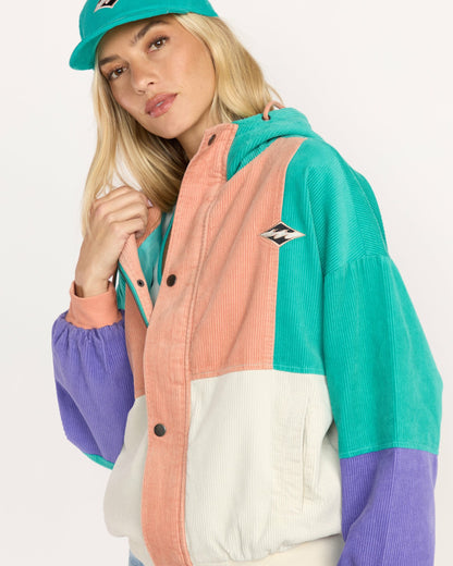 Billabong Set The Tone Jacket - Aqua Haze