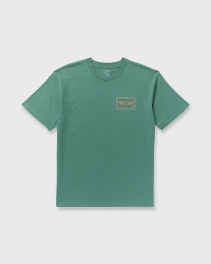 Billabong Sharp Regular Short Sleeve T-Shirt - Sage Green