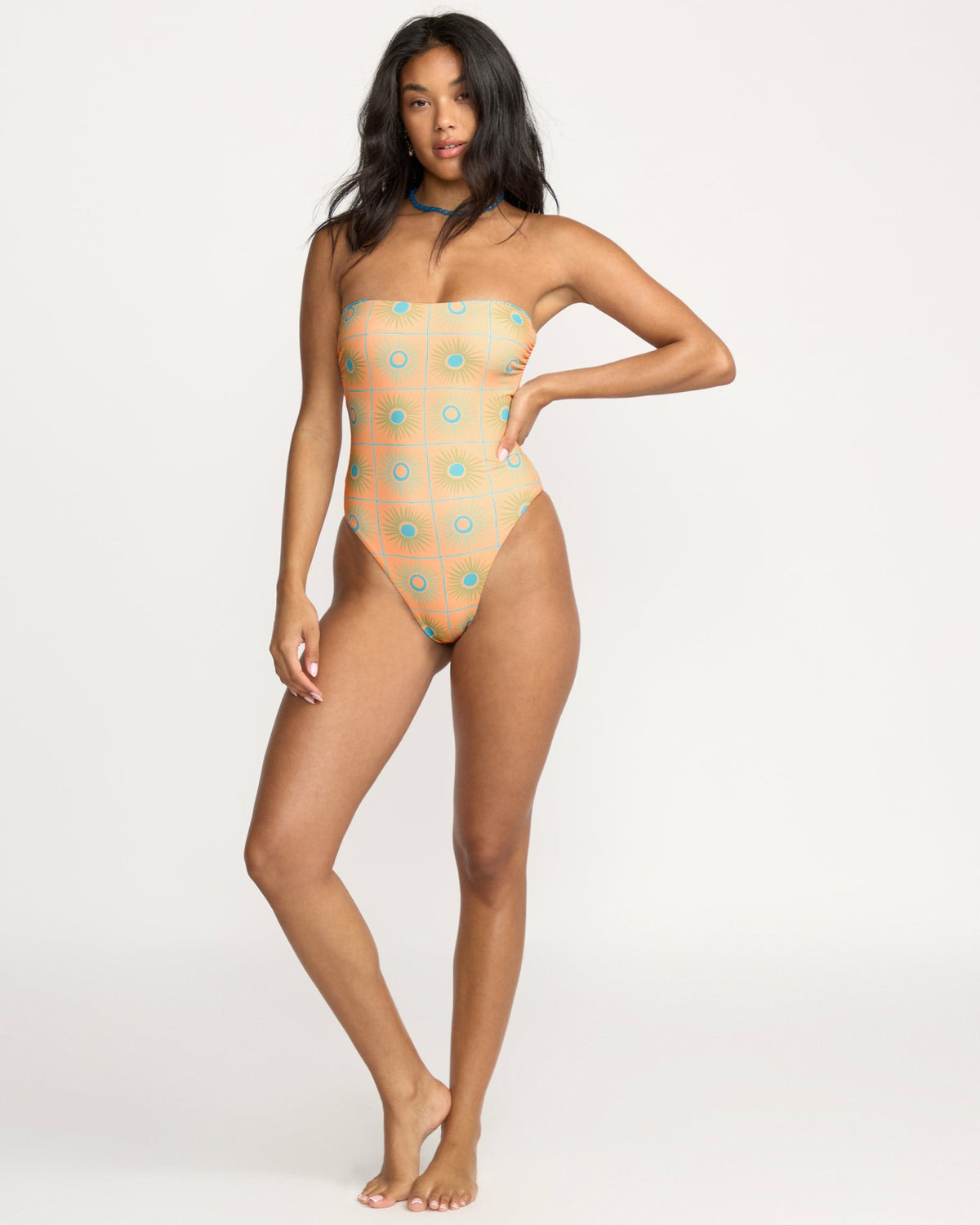 Billabong Show Me Sun Reversible Tully Hi One-Piece Swimsuit - Multi