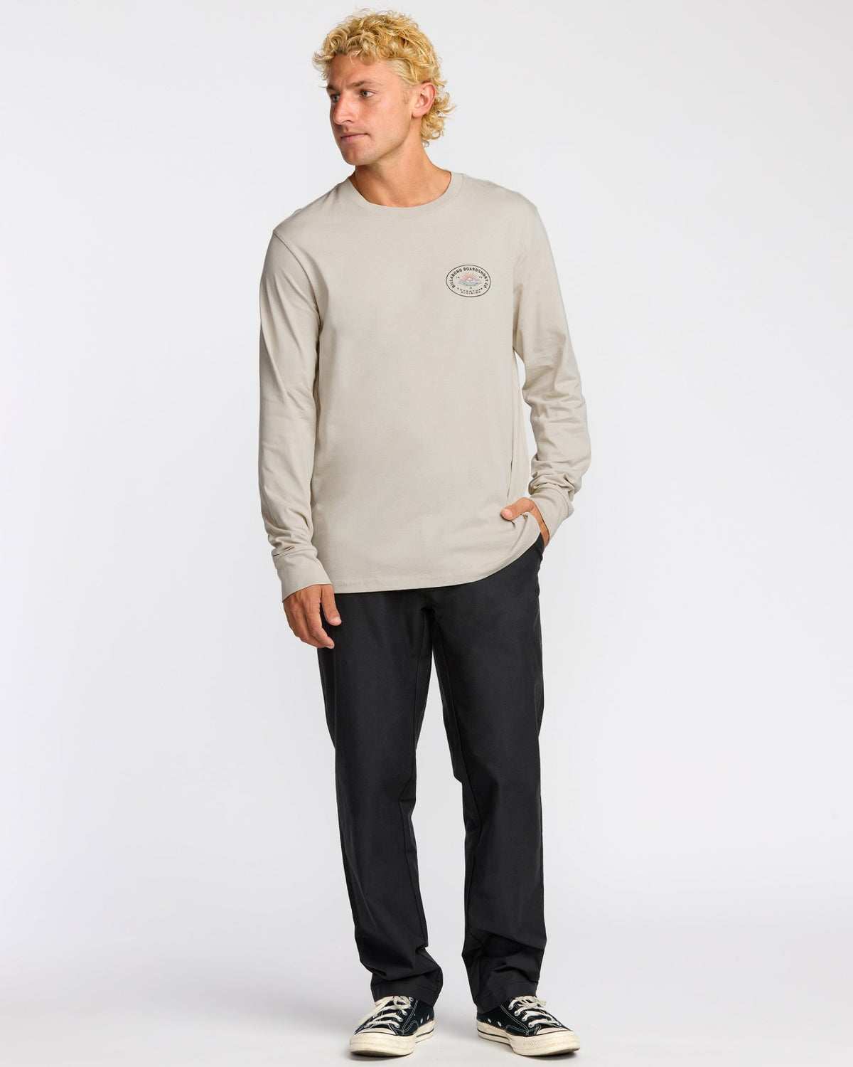 Billabong Sierra A/Div Long Sleeve T-Shirt - Chino