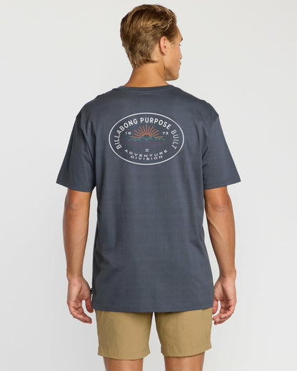 Billabong Sierras A/Div Short Sleeve T-Shirt - Midnight Blue