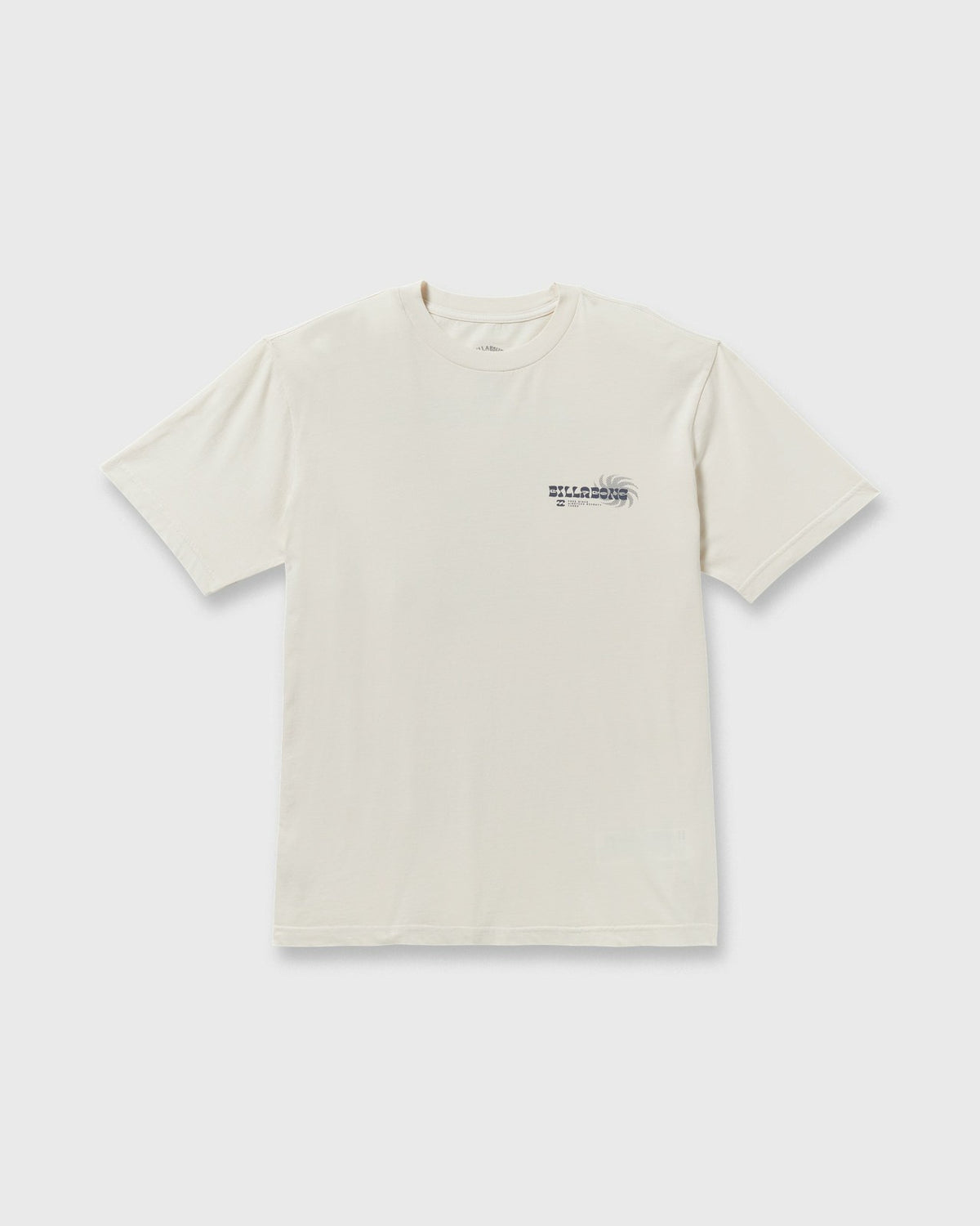 Billabong Single Fin Premium Wave Wash Short Sleeve T-Shirt - Off White