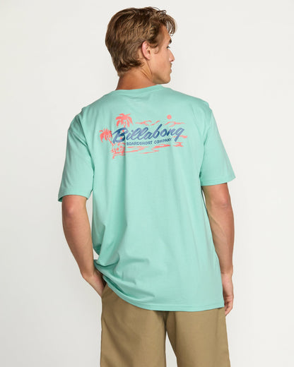 Billabong Skull Island Premium Tee - Bermuda