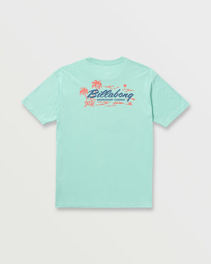 Billabong Skull Island Premium Tee - Bermuda