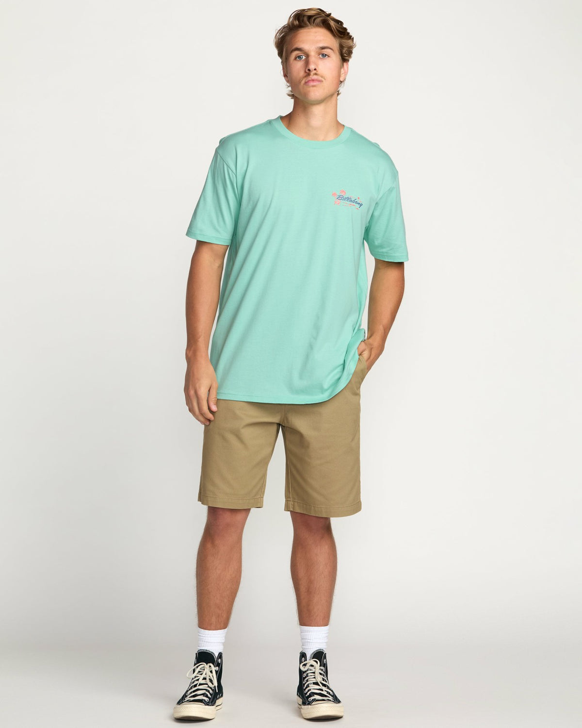 Billabong Skull Island Premium Tee - Bermuda