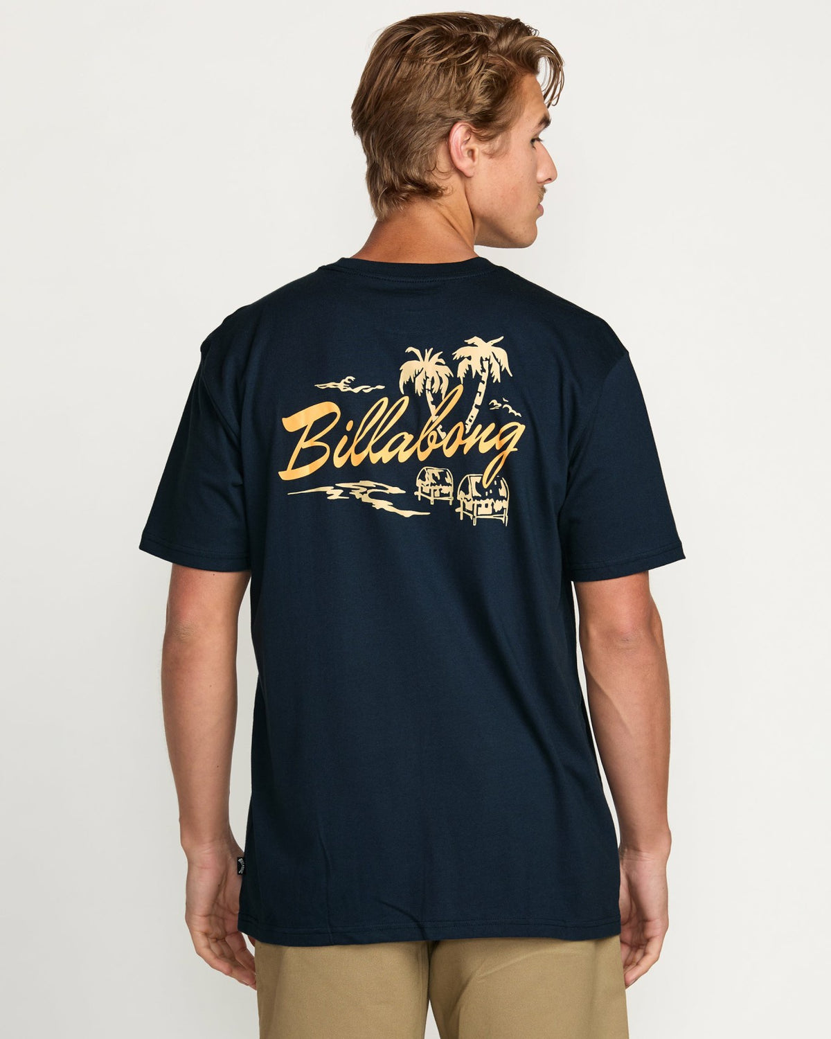 Billabong Skull Island Premium Tee - Navy