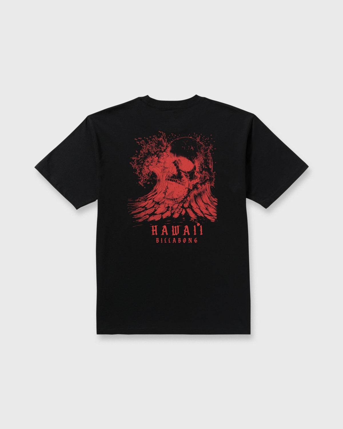 Billabong Skull Wave Hi Regular Short Sleeve T-Shirt - Black