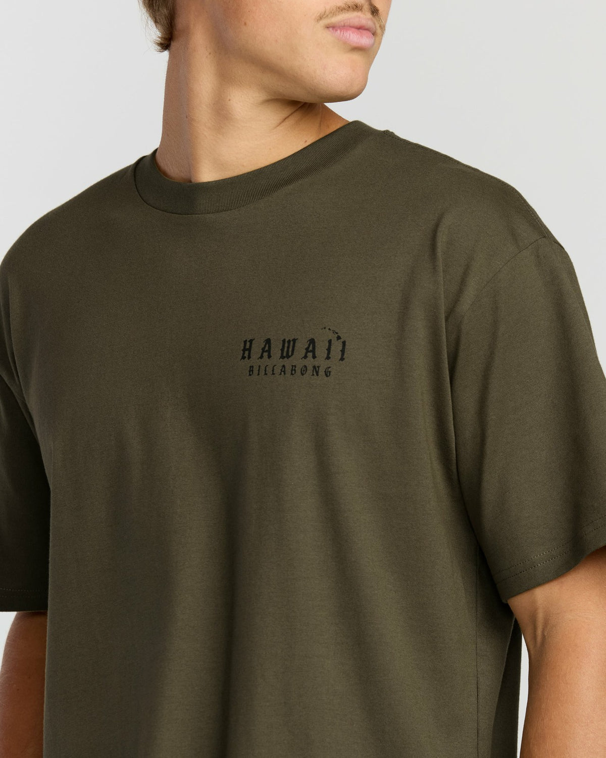 Billabong Skull Wave Hi Regular Short Sleeve T-Shirt - Military